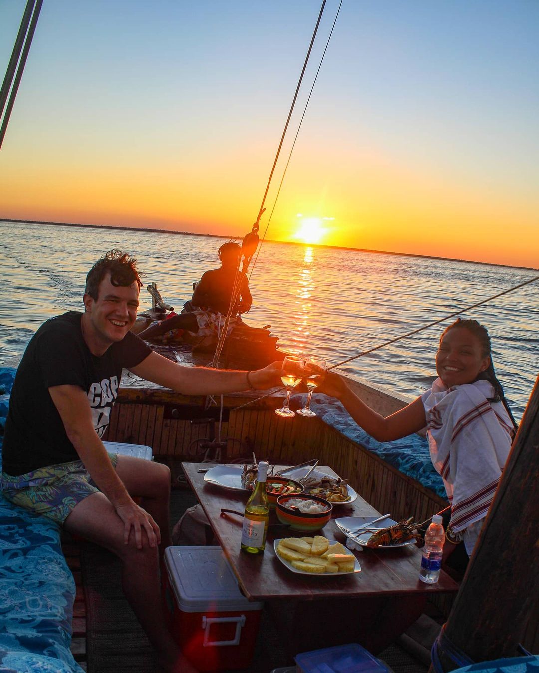 Zanzibar Sunset Marriage Proposal aboard Traditional Dhow