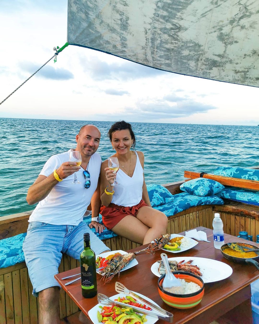 Zanzibar Sunset Marriage Proposal aboard Traditional Dhow