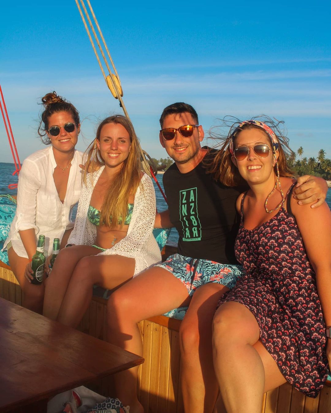 Zanzibar Sunset Marriage Proposal aboard Traditional Dhow