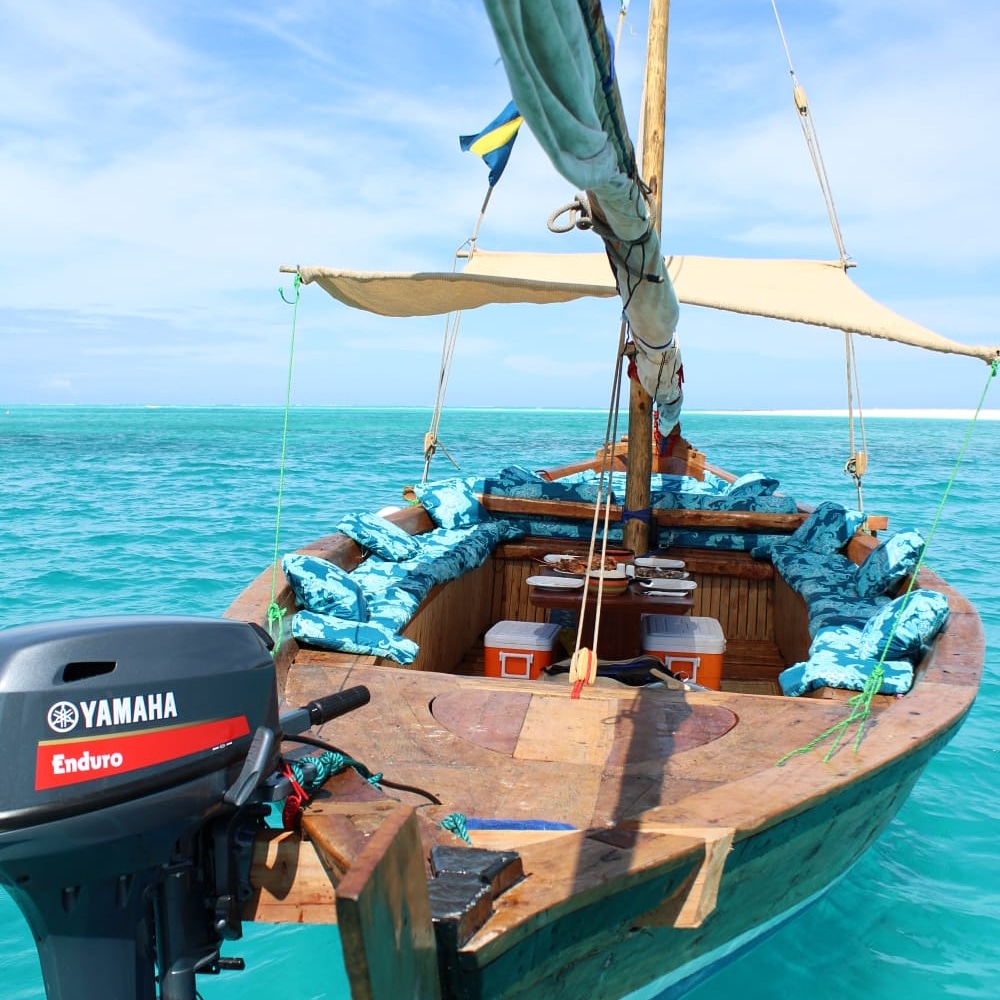Zanzibar Sunset Marriage Proposal aboard Traditional Dhow